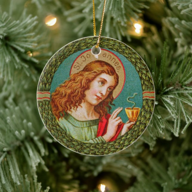 St. John the Evangelist (JMAS 06) Ceramic Ornament (Tree)