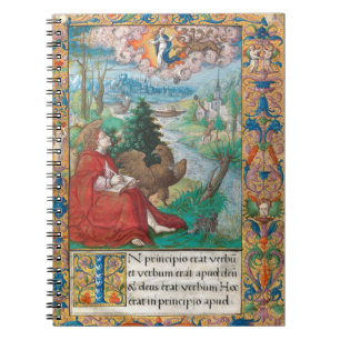 St John the Evangelist - Medieval Manuscript Notebook