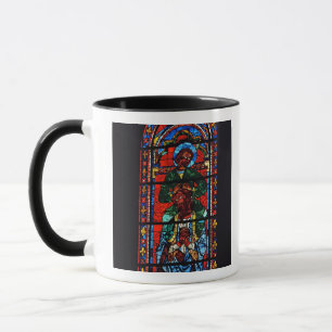 St. John the Evangelist riding the shoulders of Ez Mug