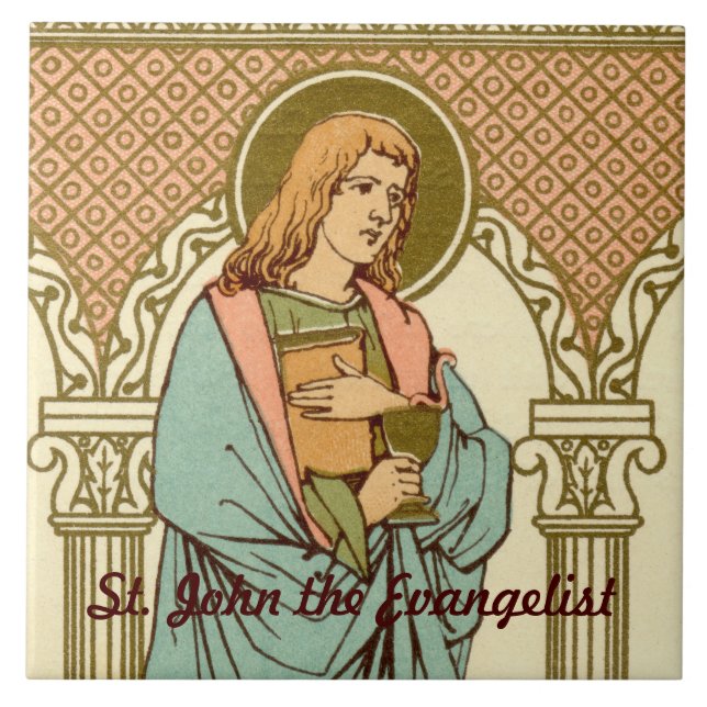 St. John the Evangelist (RLS 07) Tile (Front)