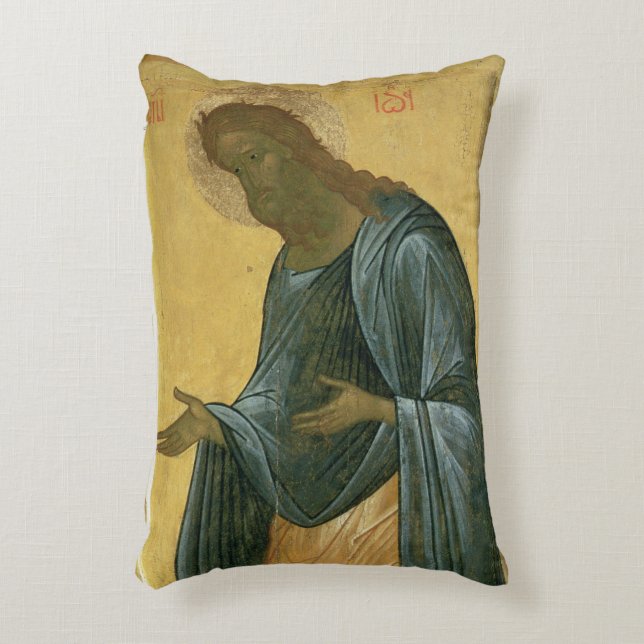 St. John the Forerunner Accent Pillow (Front(Vertical))