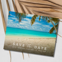 St. John USVI Destination Wedding Save the Date