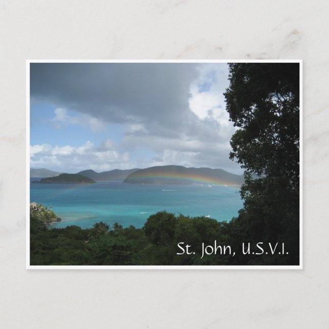 St. John, USVI Postcard (Front)