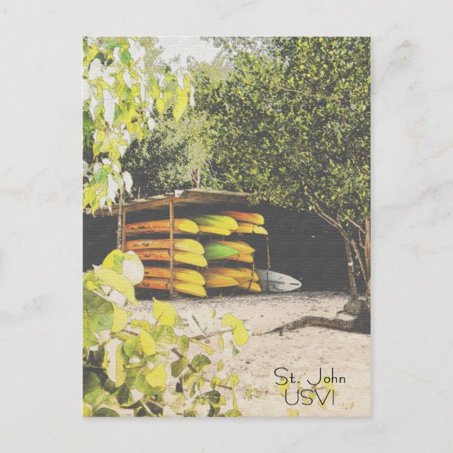 St. John USVI Postcard (Front)