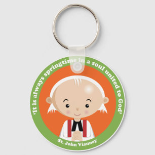 St. John Vianney Keychain