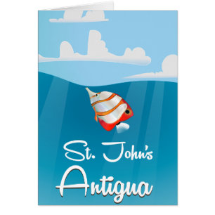 St. John's, Antigua and Barbuda Travel Poster