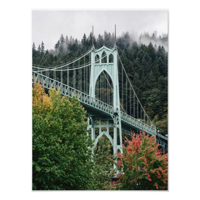 St. John's Bridge Photo Print (Front)