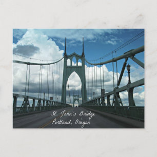 St. John's Bridge, Portland, Oregon Postcard