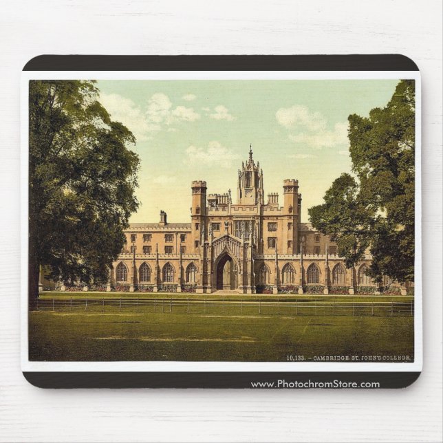 St. John's College, Cambridge, England classic Pho Mouse Pad (Front)
