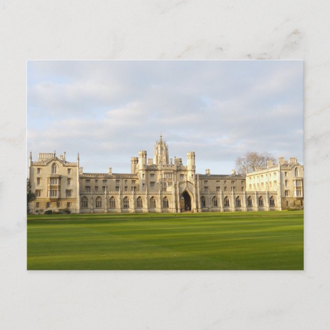 St John's College, Cambridge, England Postcard (Front)
