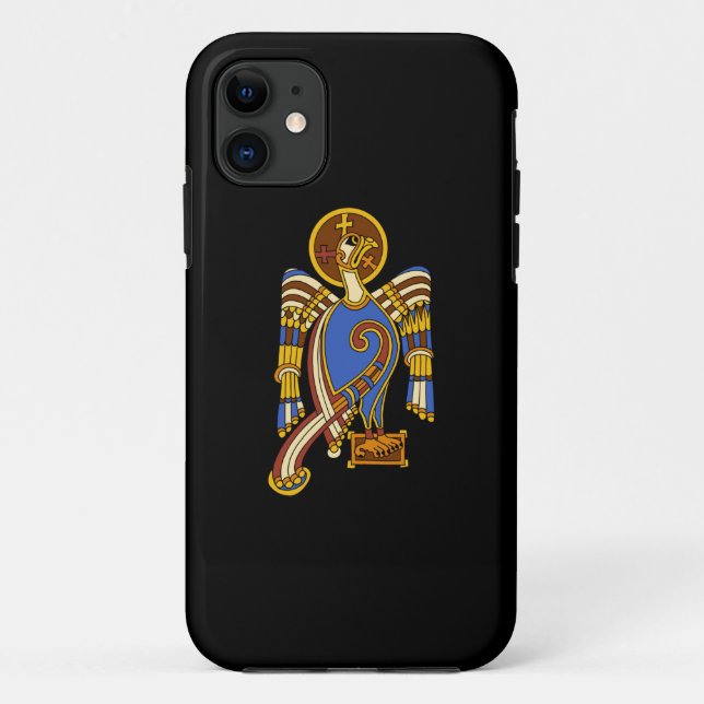 St. John's Eagle Celtic Knot Irish Medieval Art Case-Mate iPhone Case (Back)