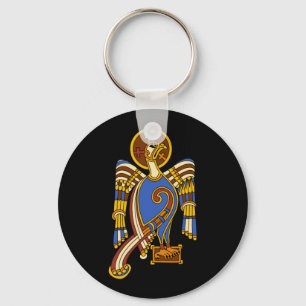 St. John's Eagle Celtic Knot Irish Medieval Art Keychain