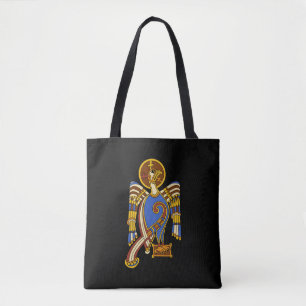 St. John's Eagle Celtic Knot Irish Medieval Art Tote Bag