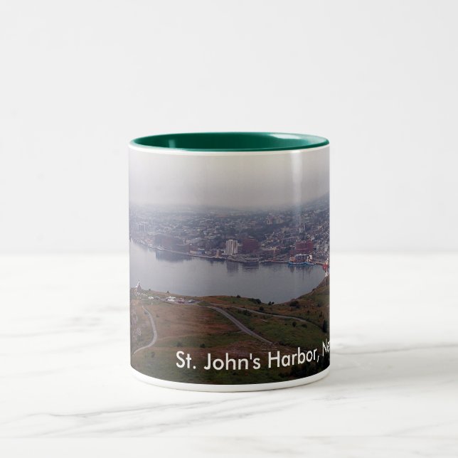 St. John's Harbour, Newfoundland Mug (Center)