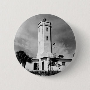 St Johns Lighthouse 2 Inch Round Button