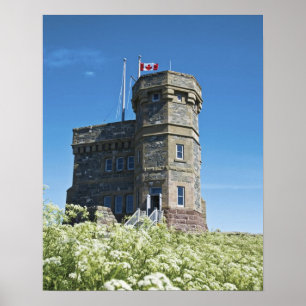 St. John's, Newfoundland, Canada, Cabot Tower, Poster