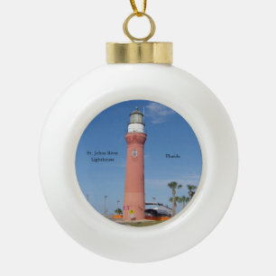 St. Johns River Lighthouse ball ornament