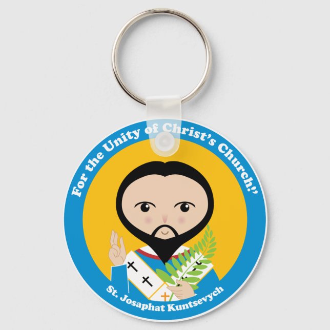 St. Josaphat Kuntsevych Keychain (Front)