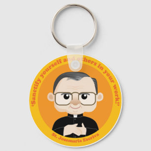 St. Josemaria Escriva Keychain