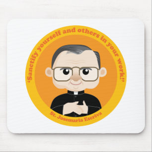 St. Josemaria Escriva Mouse Pad
