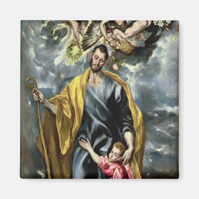 St. Joseph and the Christ Child, 1597-99 Magnet (Front)