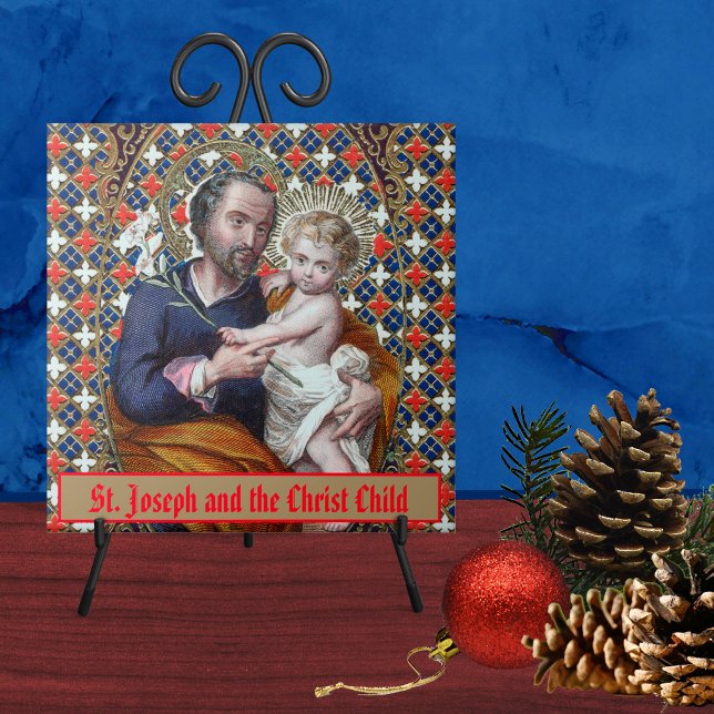 St. Joseph and the Christ Child (DPT 002) Tile (Creator Uploaded)