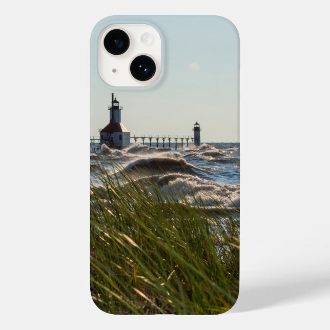 St Joseph Behind Sea Oats Case-Mate iPhone Case (Back)