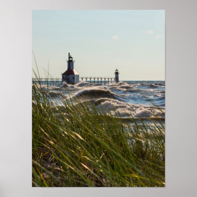 St Joseph Behind Sea Oats Poster (Front)