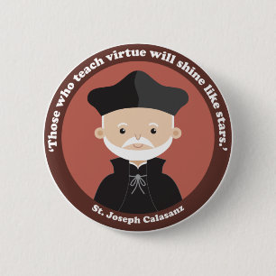 St. Joseph Calasanz 2 Inch Round Button