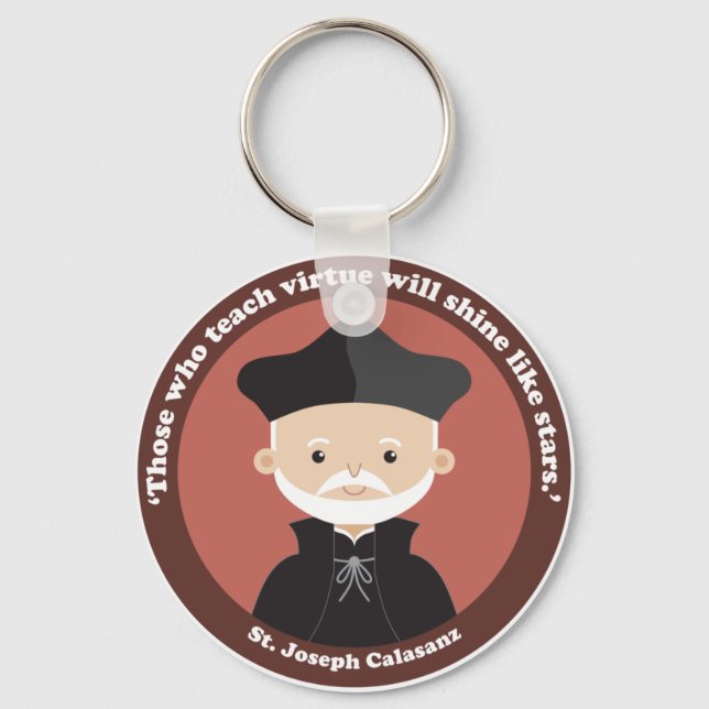 St. Joseph Calasanz Keychain (Front)