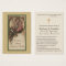 St. Joseph Catholic Funeral Memorial Holy Card -