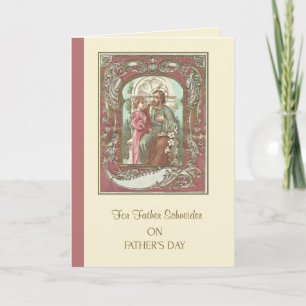 St. Joseph Child Jesus Father's Day Religious Card