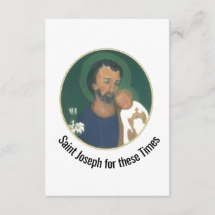St. Joseph for these Times Enclosure Card
