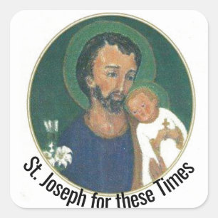 St. Joseph for these Times Square Sticker
