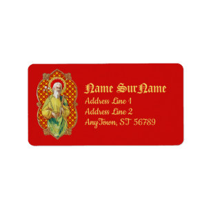 St. Joseph from a Trade Card (TC 01) Label