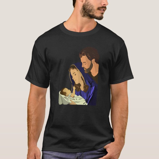 St Joseph Holy Catholic Church Ite Ad Catholic Sai T-Shirt (Front)