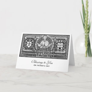 St. Joseph Jesus Fathers Day Catholic Religious  C Card