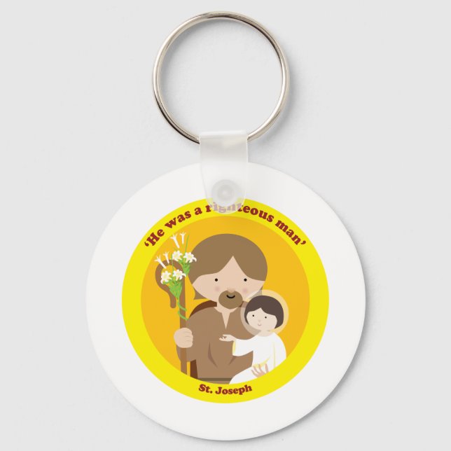 St. Joseph Keychain (Front)