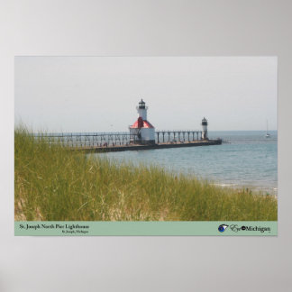 St. Joseph Lighthouse - Michigan Poster