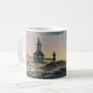 St Joseph Lighthouse Painterly Coffee Mug