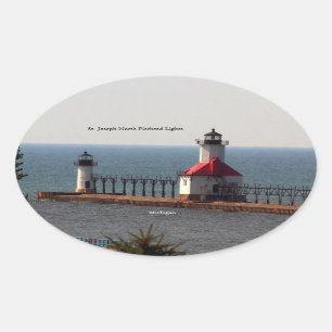 St. Joseph North Pierhead Lights sticker