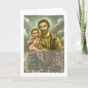 St Joseph Novena 2 Card