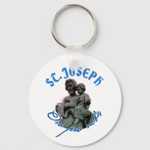 St Joseph: Ora pro nobis Keychain