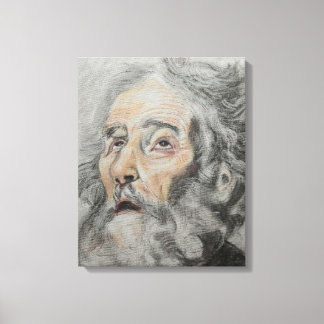 St. Joseph Portrait Canvas Print