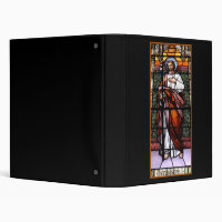 St. Joseph pray for us - stained glass window