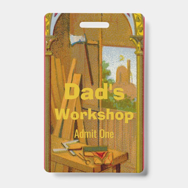 St. Joseph’s Workshop (BL 01) Badge (Front)