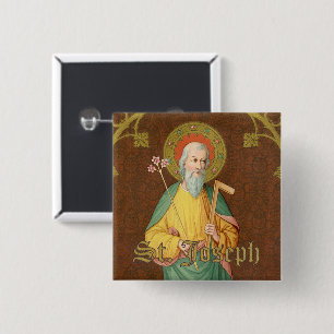 St. Joseph (SAU 35) 2 Inch Square Button