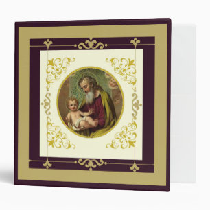 St. Joseph & the Baby Jesus Binder