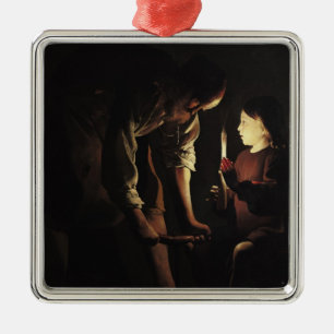St. Joseph, the Carpenter, c.1640 Metal Ornament