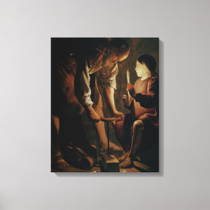 St. Joseph, the Carpenter Canvas Print